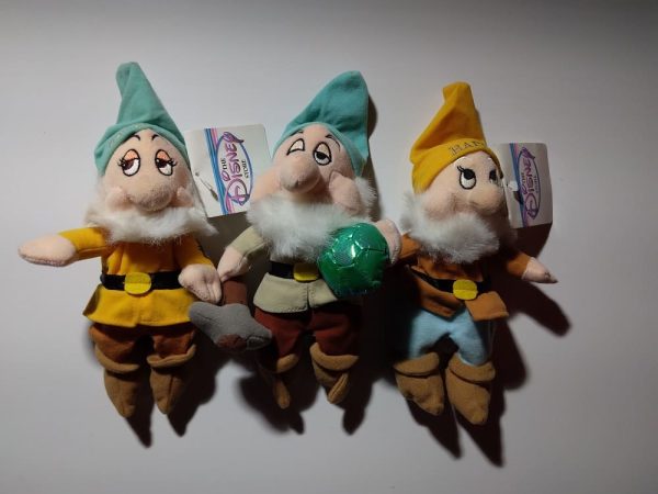 Seven Dwarfs Beanie 8 Plush Snow White Beanie plush with tag – Sleepy, Bashful, Happy